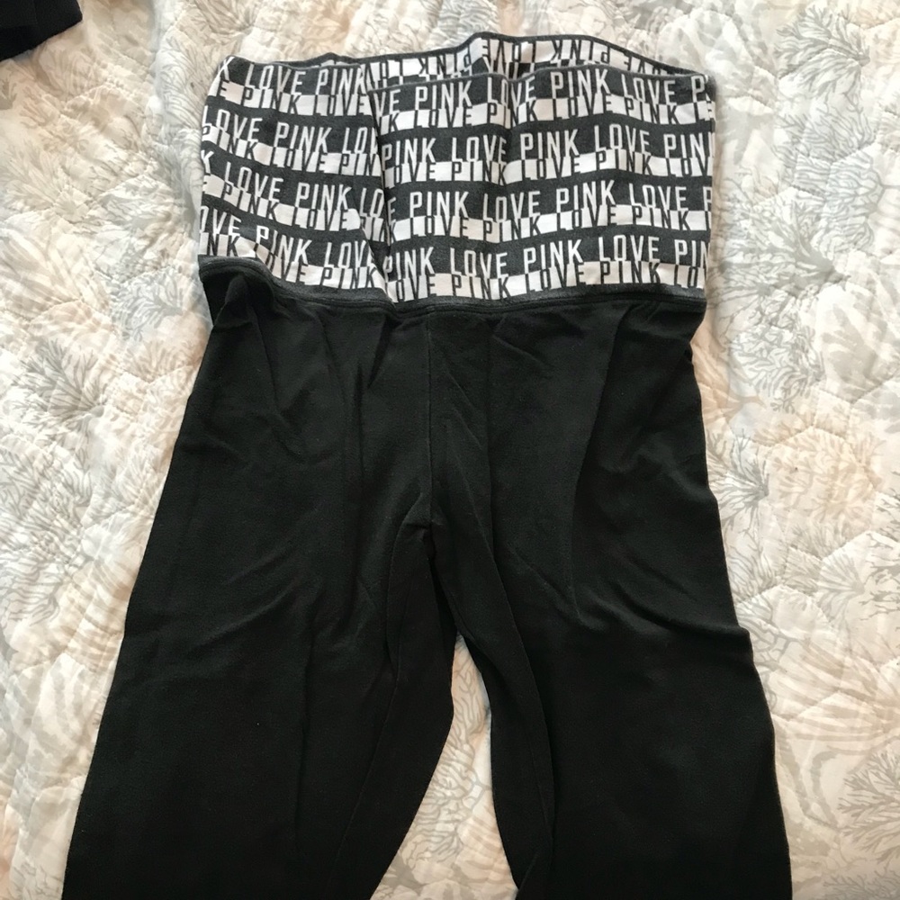 Victoria Secret Fold over Yoga Capris